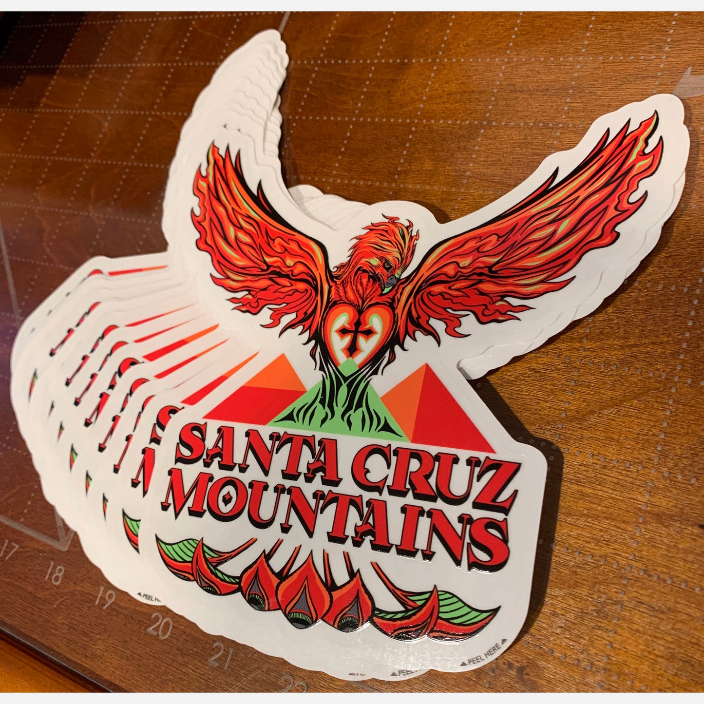 PHOENIX Santa Cruz Mountains - Sticker